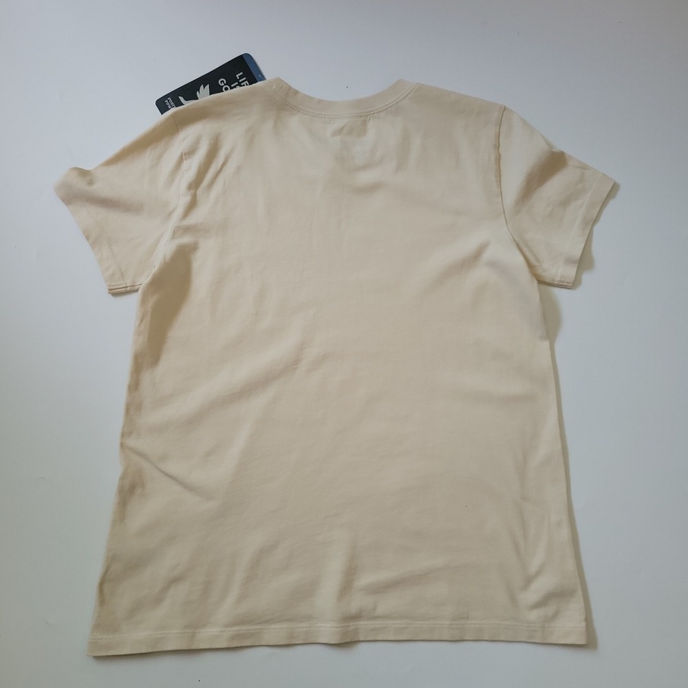 Life Is Good Oops Cat Graphic Crusher Tee Small Short Sleeve Crewneck Girlcore - Picture 2 of 9